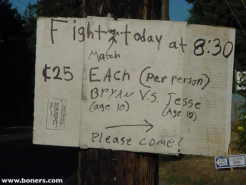 FIGHTing MATCH